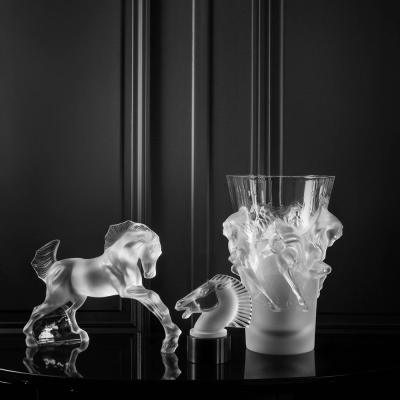 Equus Vase Lalique
