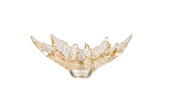 Champs-Élysées Small Bowl Gold Luster Crystal Lalique