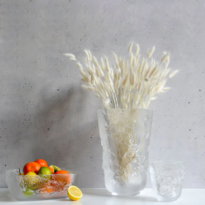 Pivoines Large Vase Lalique