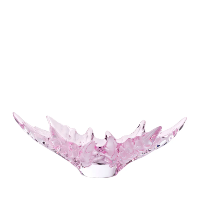 Champs-Élysées Bowl Pink Luster Crystal Lalique