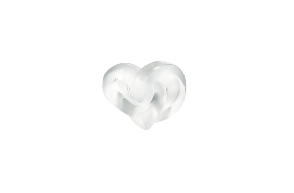 Hearts Sculpture Lalique