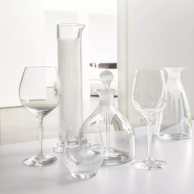 100 Points Shot Glass Lalique & James Suckling