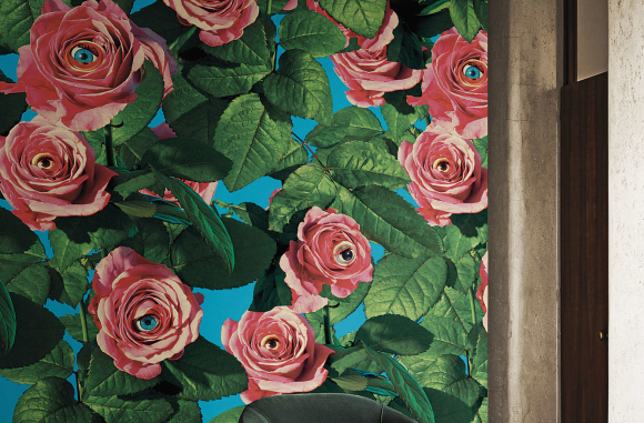 Eyes & roses Londonart