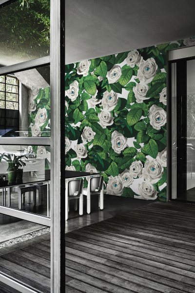 Eyes & roses Londonart