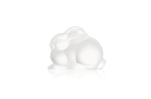 Resting Rabbit Sculpture Lalique