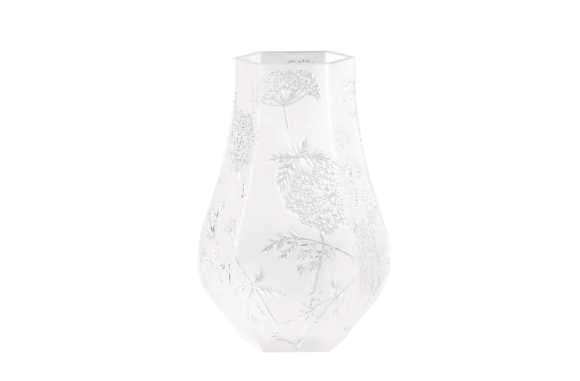 Ombelles Vase Clear Crystal Lalique