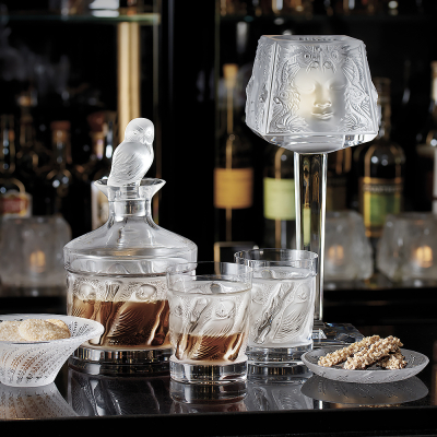 Owl Cordial Tumbler Lalique