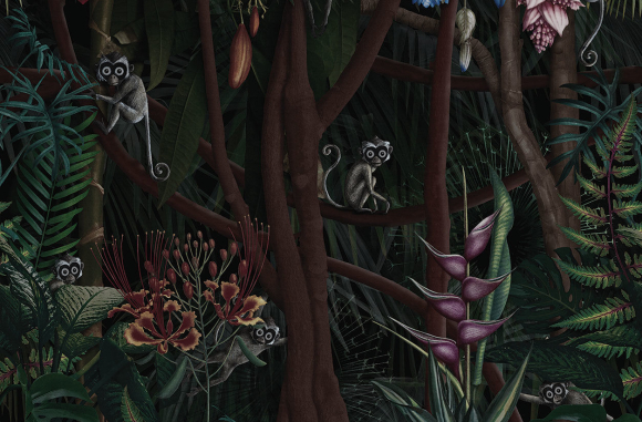 Looks in the forest Londonart