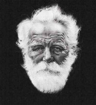 The old man Londonart