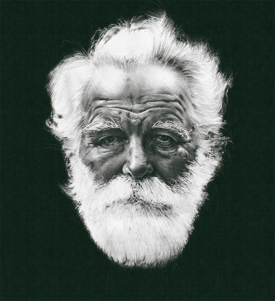 The old man Londonart