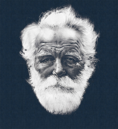 The old man Londonart