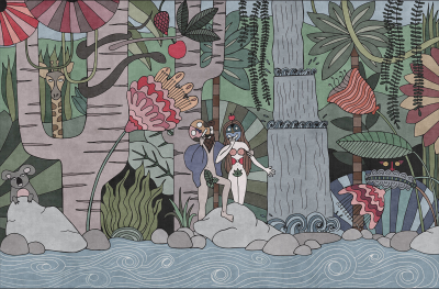 Le jardin de délices Londonart