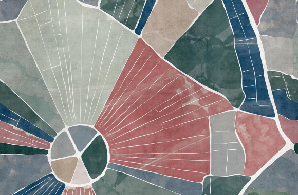 Above the fields Londonart