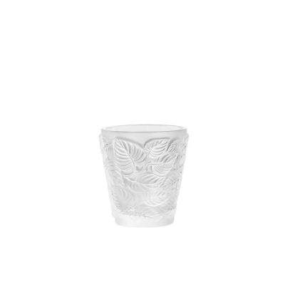 Feuilles Votive Clear Crystal Lalique