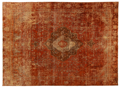 Revive Orange Copper Amini Carpets