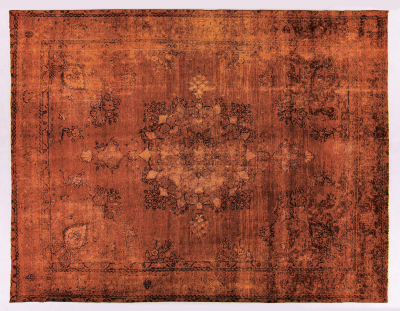 Revive Orange Copper Amini Carpets