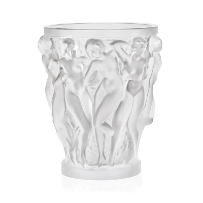 Bacchantes Grand Vase Clear Crystal Lalique