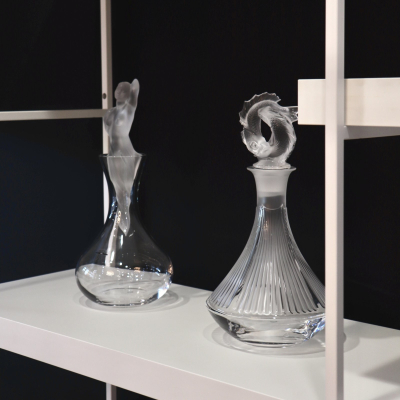 2 Poissons Decanter Lalique