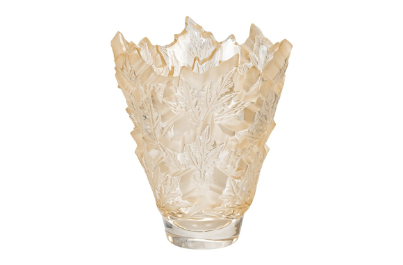 Champs-Élysées Vase Gold Luster Lalique