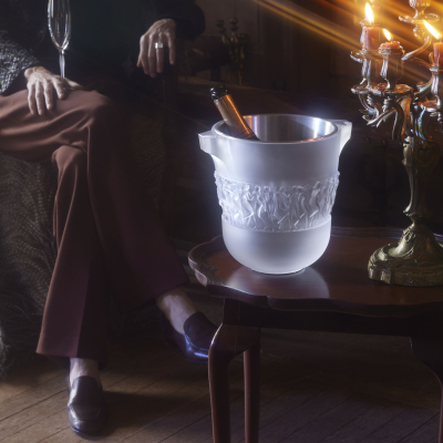 Bacchantes Champagne Cooler Lalique