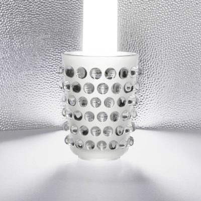 Mossi Vase Clear Crystal Lalique