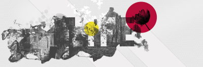 Life is peachy Londonart