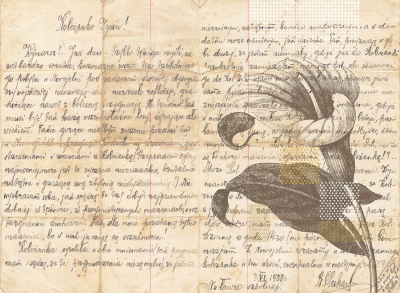 Words and flowers Londonart