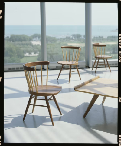 Nakashima Straight-Back Knoll