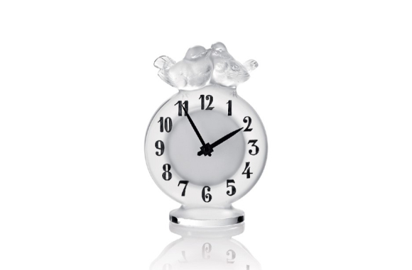 Antoinette Clock Lalique