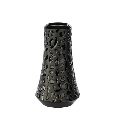 Panthére Vase Black Crystal Lalique