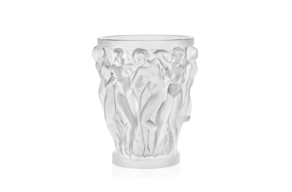 Bacchantes Grand Vase Clear Crystal Lalique