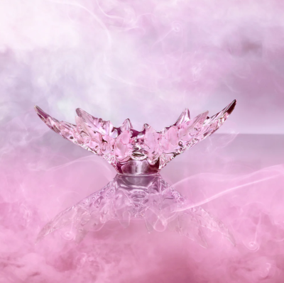 Champs-Élysées Bowl Pink Luster Crystal Lalique