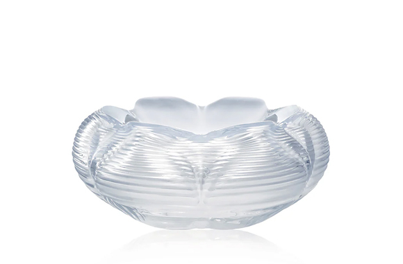 Fontana Bowl Clear Crystal Lalique & Zaha Hadid