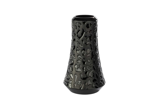 Panthére Vase Black Crystal Lalique