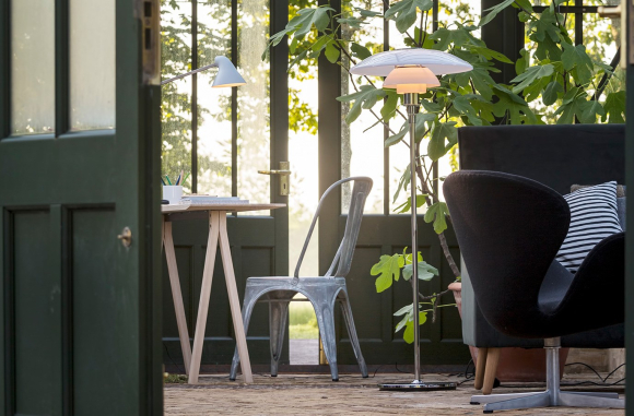 PH 4½-3½ Glass Floor Louis Poulsen