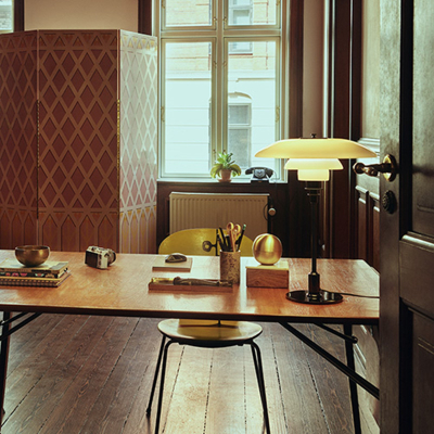 PH 3½-2½ Glass Table Louis Poulsen