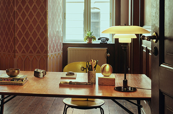 PH 3½-2½ Glass Table Louis Poulsen