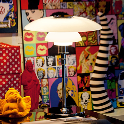 PH 4½-3½ Glass Table Louis Poulsen