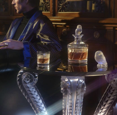 Owl Decanter Lalique