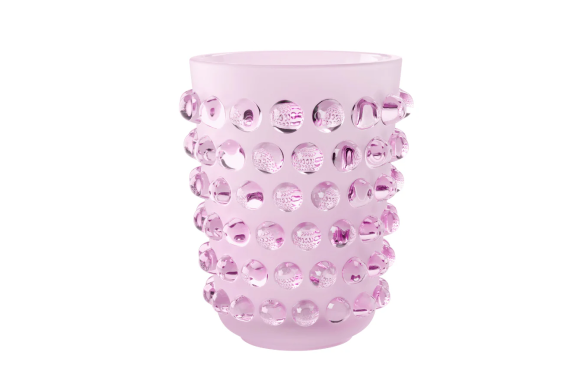 Mossi XXL Vase Pink Luster Lalique