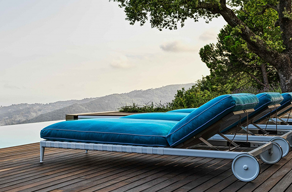 Уличные шезлонги | кушетки Flexform