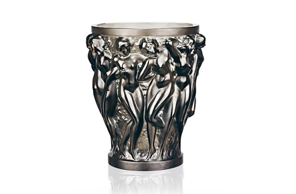 Bacchantes Vase Bronze Crystal Lalique
